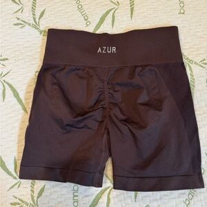 Azur Women's Chocolate Bike Shorts